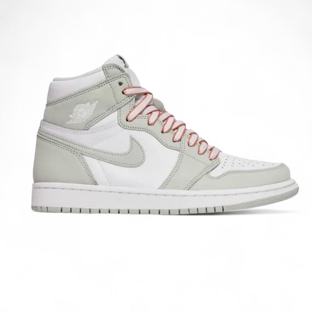 Nike Women's Jordan 1 Retro High OG Seafoam Sneakers Shoes CD0461-002 Size 8W
